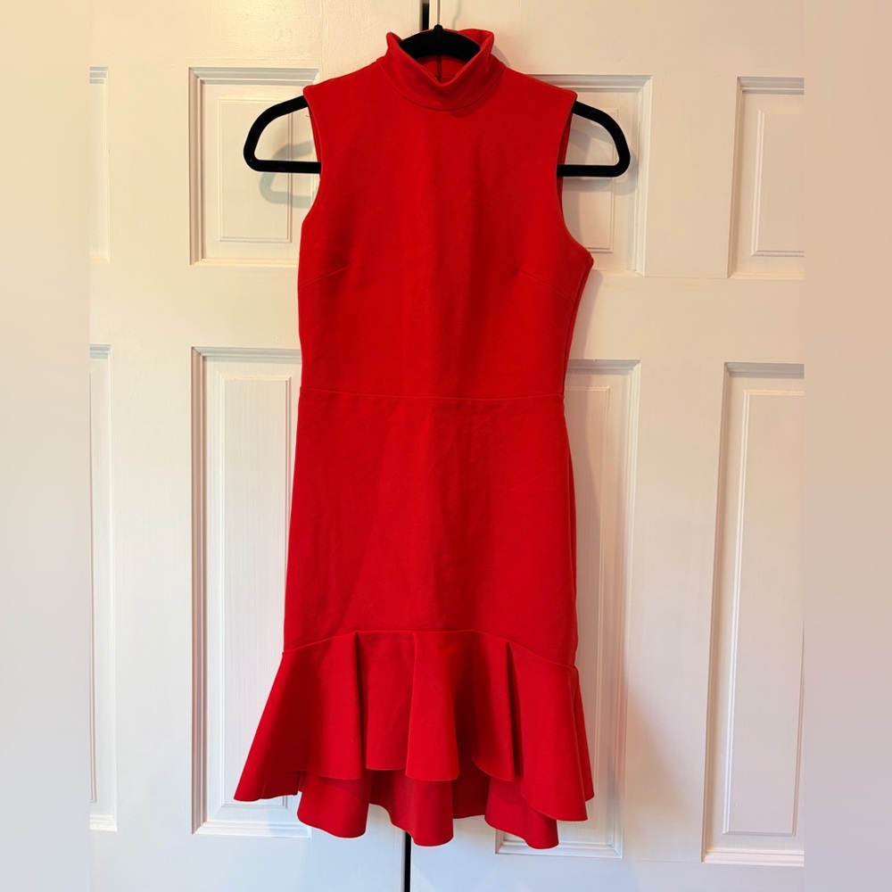 Susana Monaco Vibrant Red Dress - Size 2